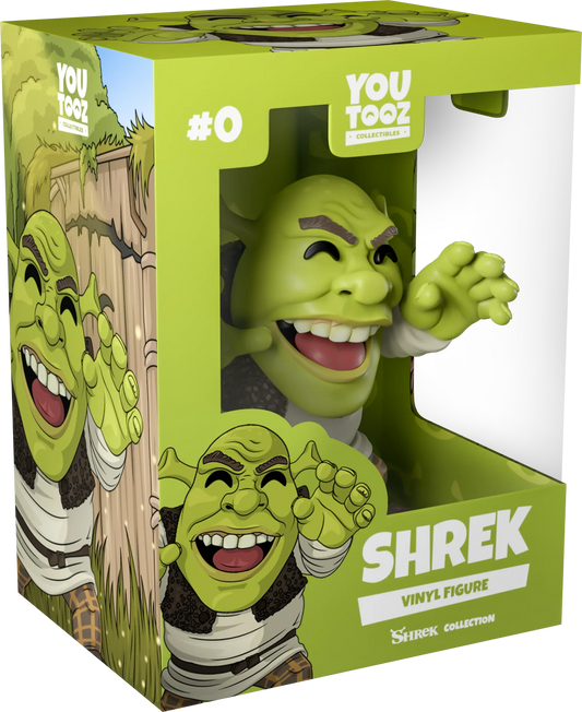 shrek vinyl figurine shrek youtooz dreamworks