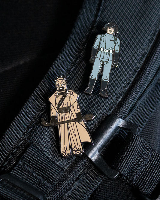 Star Wars Pin Set 1.6 - Tusken Raider and Imperial Death Star Technician