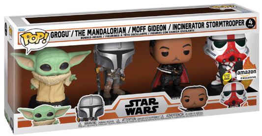 star-wars-pack-4-figurines-pop-movies-vinyl-mandalorian-holiday-9-cm