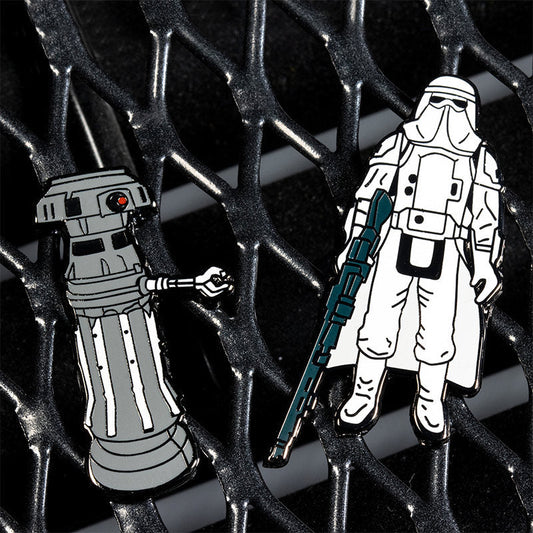 Star Wars Pin Set 1.12 – FX-7 and Imperial Stormtrooper (Hoth Battle Gear)