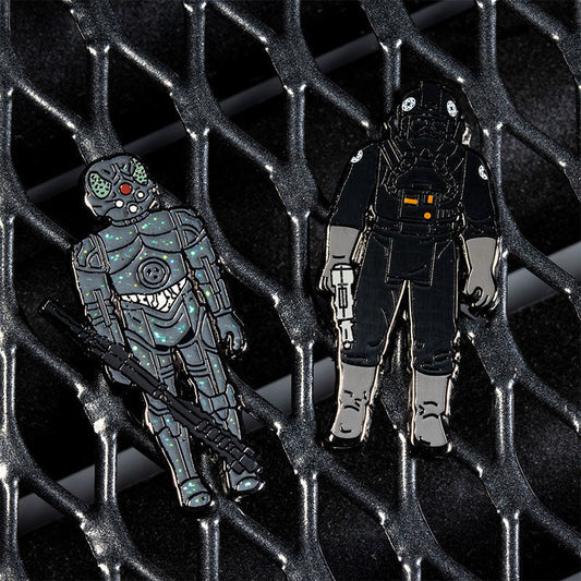 Star Wars Pin Set 1.25 – 4-LOM and Imperial Tie Fighter Pilot