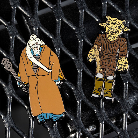 Pin's Star Wars Set 1.32 – Bib Fortuna and Ree-Yees