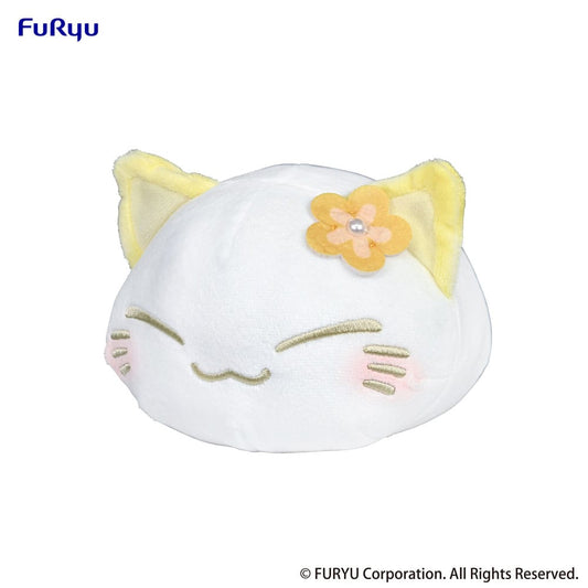nemuneko-cat-peluche-yellow-18-cm