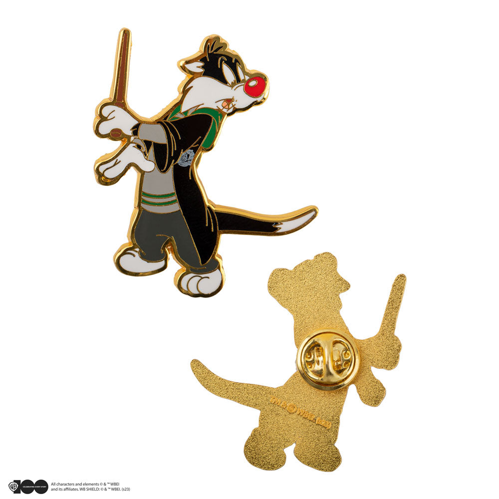 Tweety und Sylvester in Hogwarts Pins