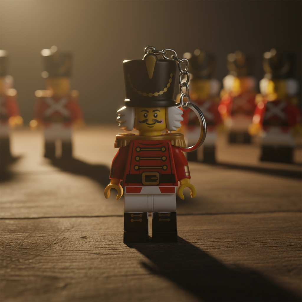 LEGO Leuchtender Schlüsselanhänger - Nussknacker