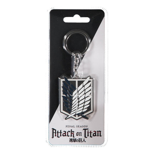 Kovinski obesek za ključe Attack on Titan - Logotip