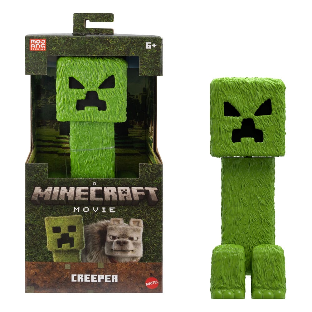 figurine minecraft le film creeper mattel