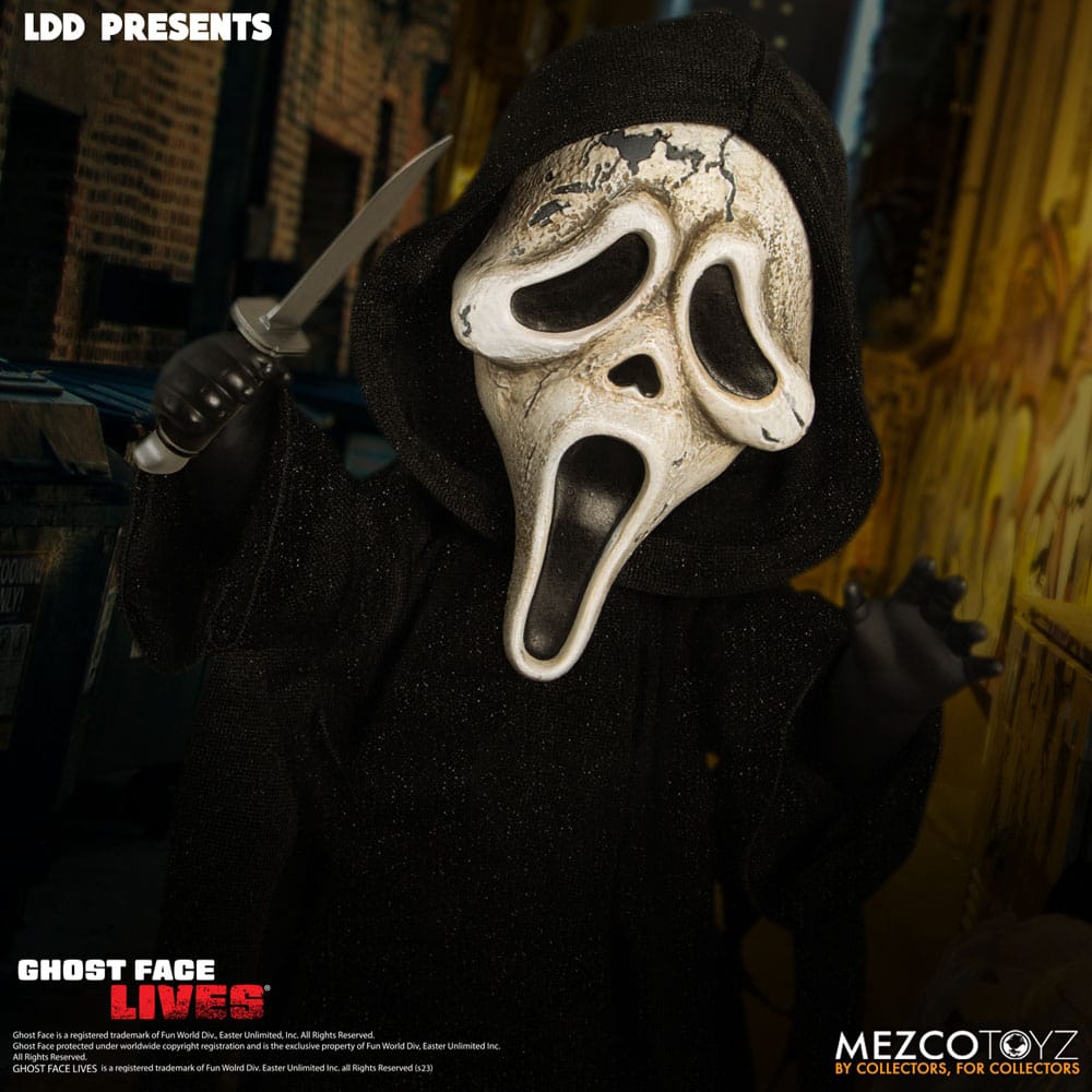 poupee-scream-ghost-face-zombie-edition-mezco-toys