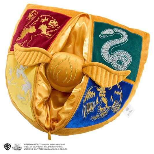 peluche-harry-potter-blason-de-poudlard-et-vif-d-or-noble-collection