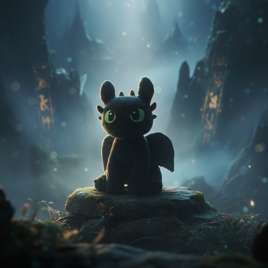 Sárkányok Plüss - Fogatlan Értékverzió