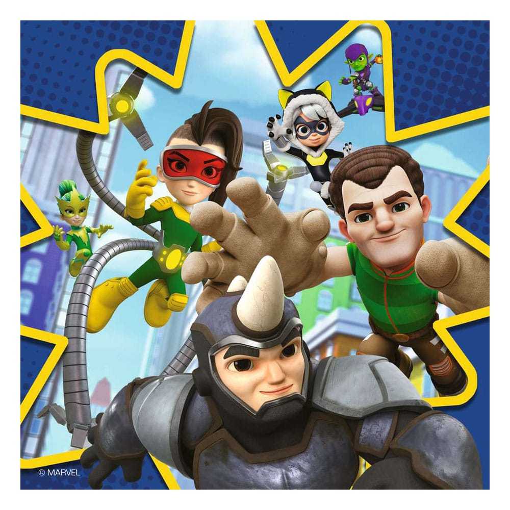 Marvel Puzzle - Pókember és csodálatos barátai