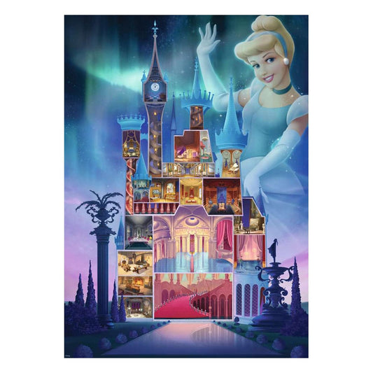 Sbírka puzzle Disney Castle - Popelka