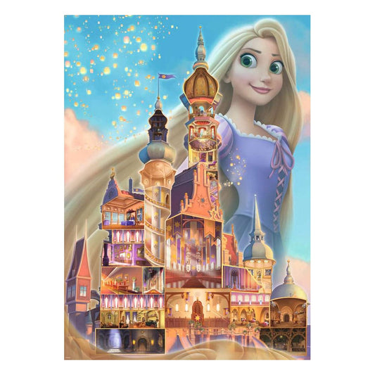 Sbírka puzzle Disney Castle - Locika