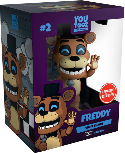 five nights at freddys vinyl figurine freddy youtooz