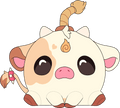 Rosiebellmoo Plush (9in)
