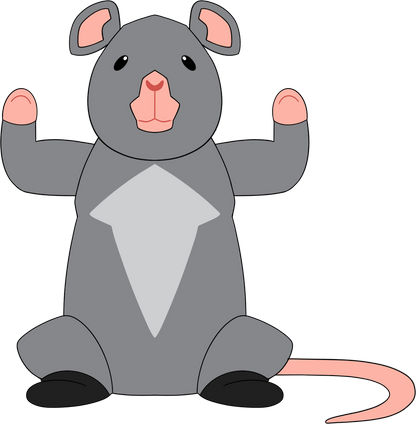 Ratomilton Plüschtier (23cm)