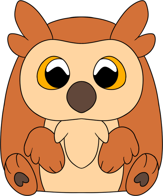 Owlbear Keychain Plush (5in)