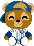 Chicago Cubs Bären-Plüschtier (23 cm)