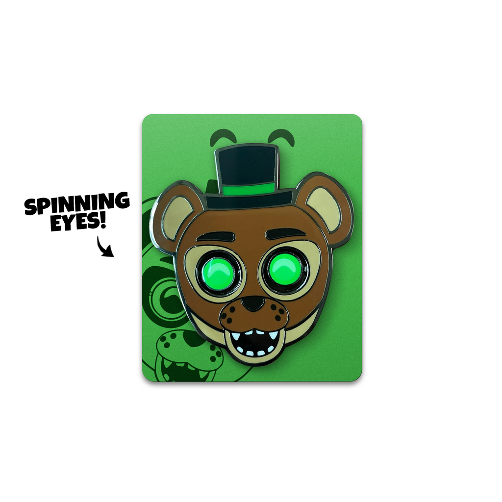 Popgoes The Weasel Spinning Pin