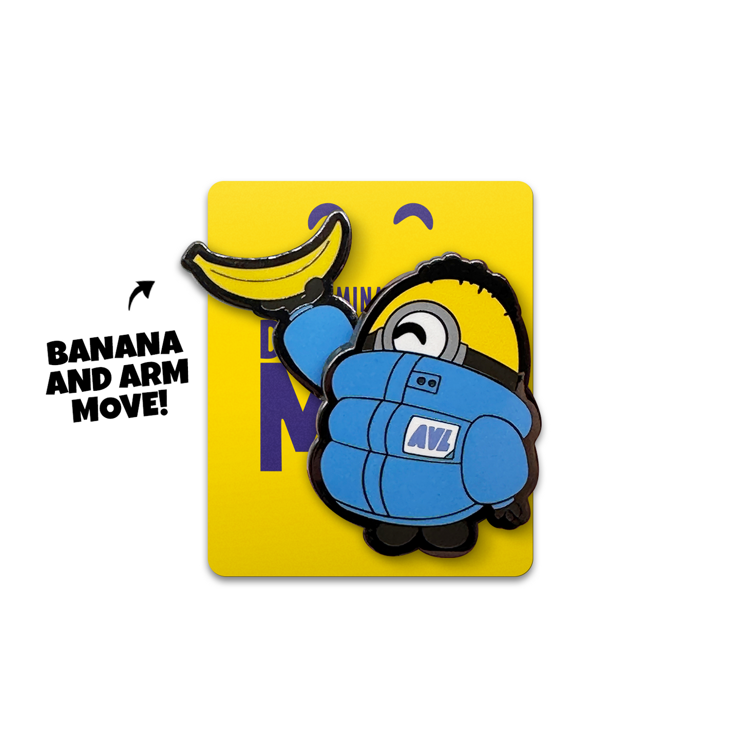 Bananen-Minion-Anstecker