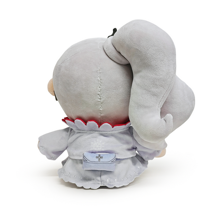 Weißer Plüsch (23 cm)