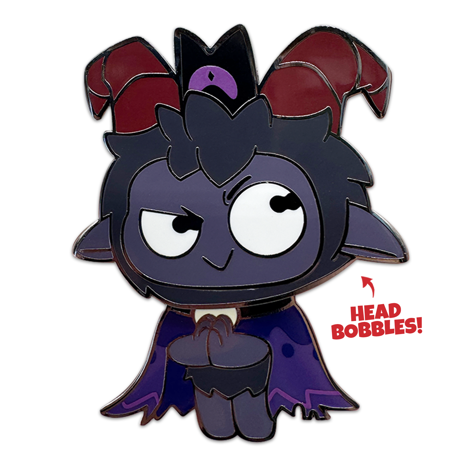 Goat Bobblehead Pin