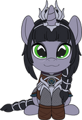 Shadowheart Pony Plush (9in)