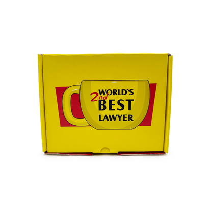 Tasse „Weltbester zweiter Anwalt“