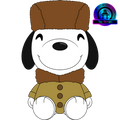 Ushanka Snoopy Plush (9in)