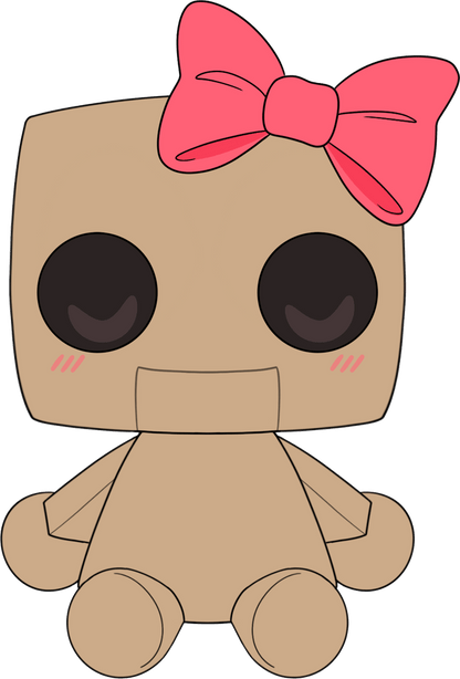 Porcelain Maid Plush (9in)