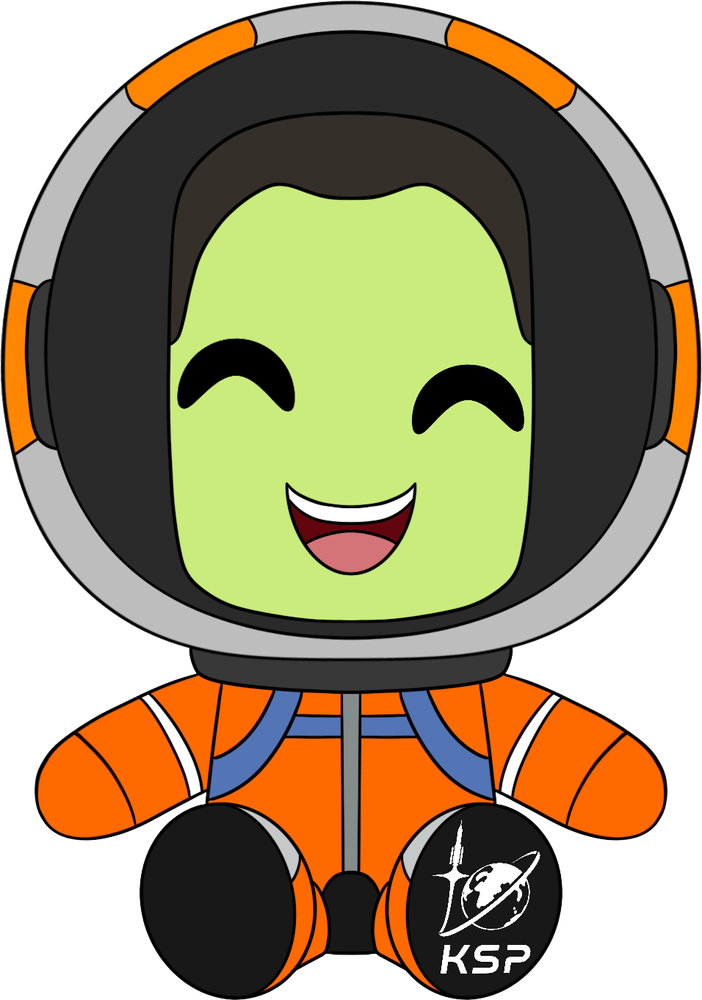 Kerbal Space Program Männlicher Plüsch (23cm)