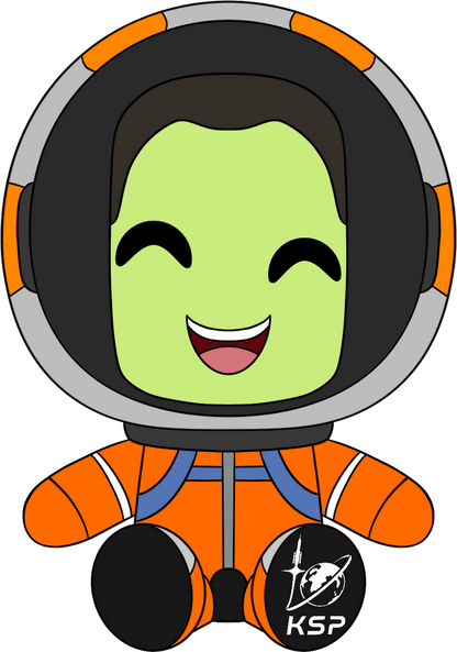 Kerbal Space Program Männlicher Plüsch (23cm)
