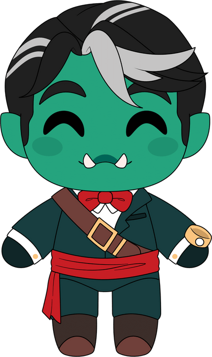 Critical Role: Hochzeits-Fjord-Plüschtier (23 cm)