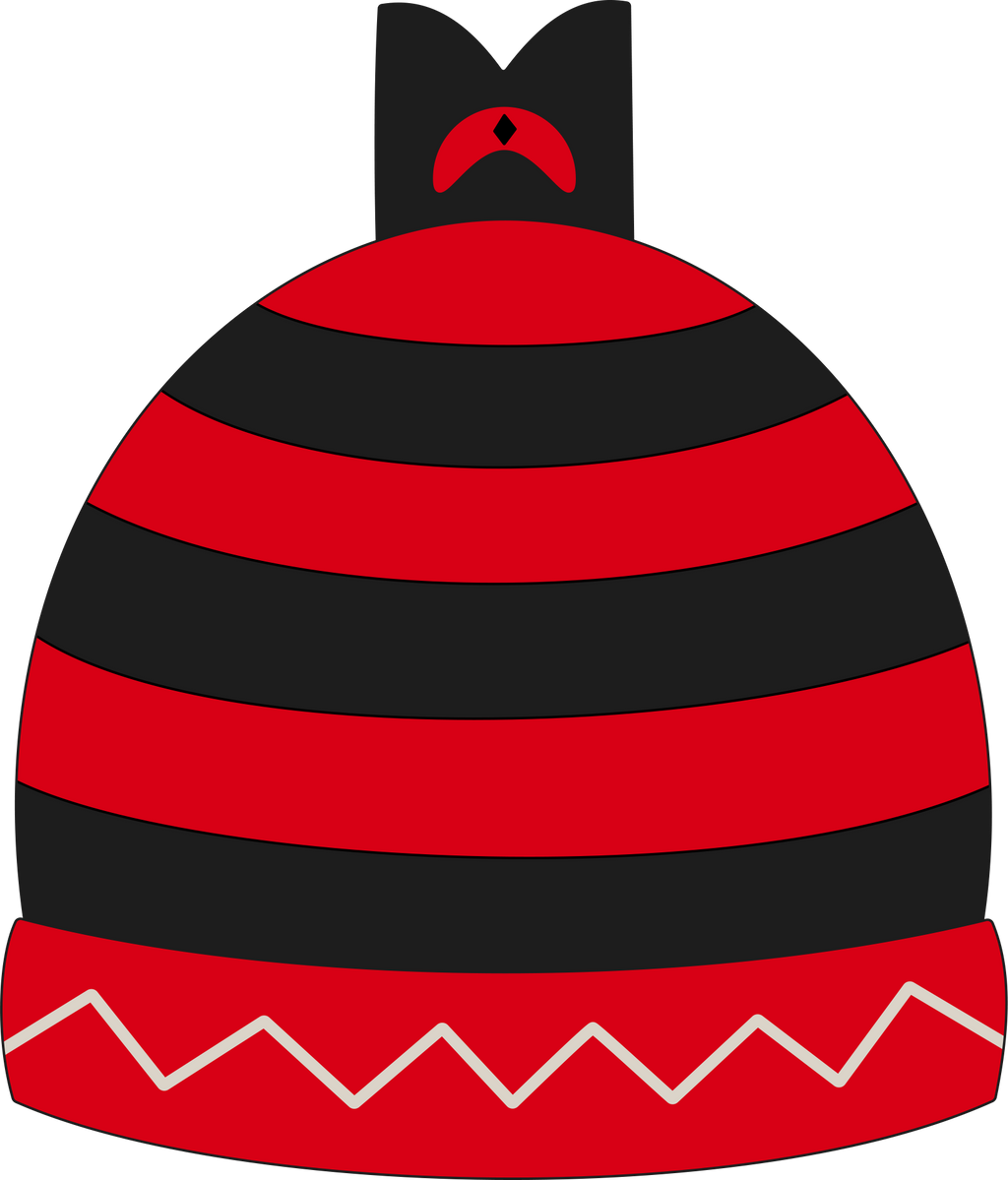 Red Crown Beanie