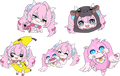 Chibidoki Pin Set
