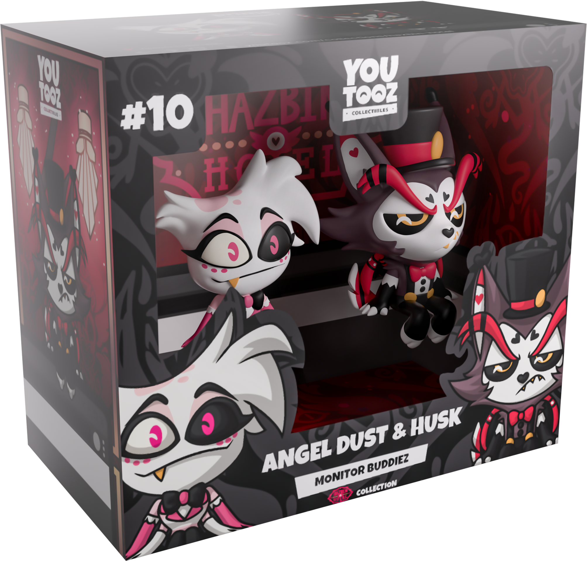 Angel Dust & Husk Monitor Buddiez