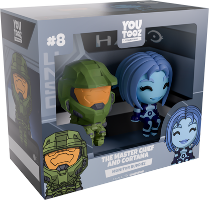 The Master Chief & Cortana Monitor Buddiez