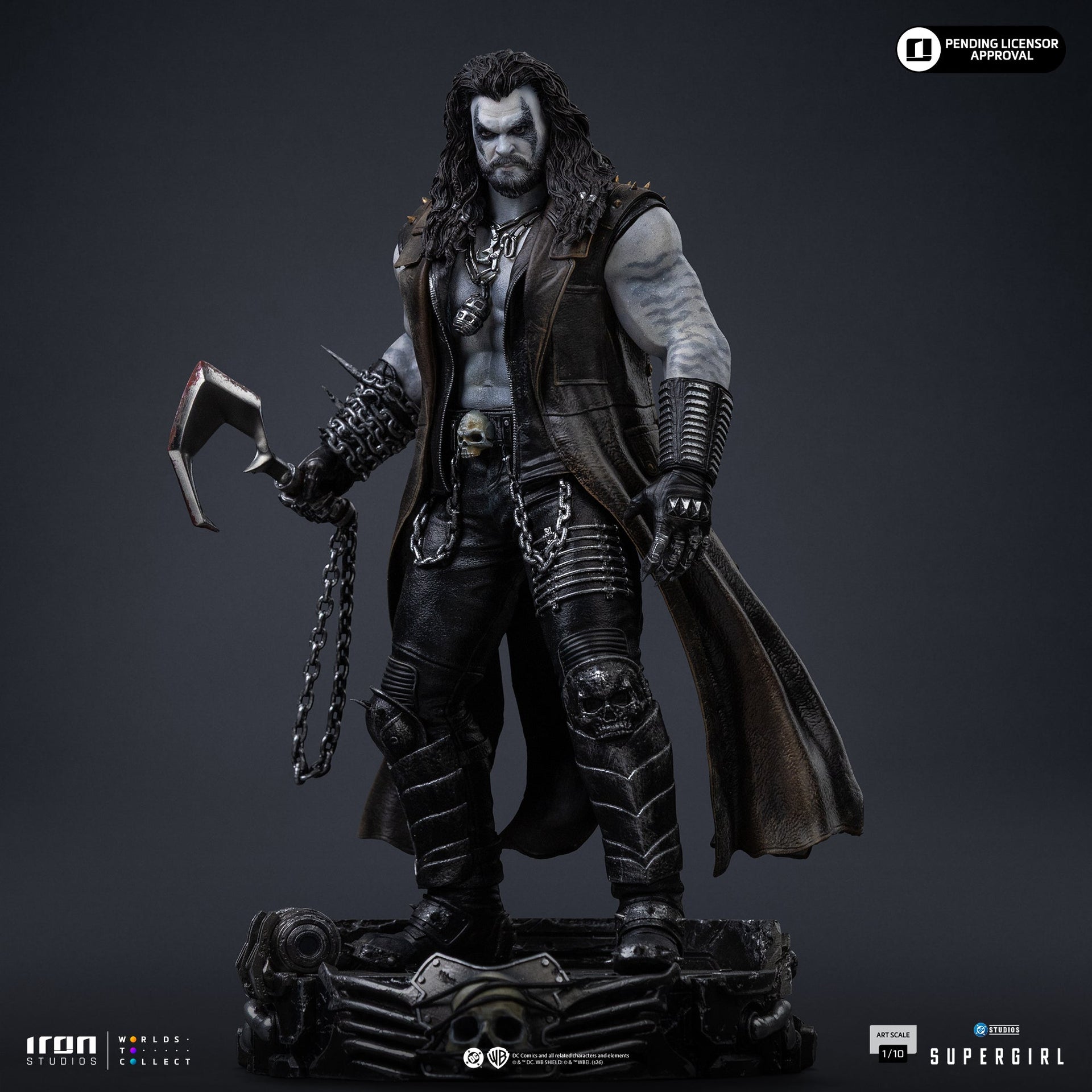 Statue Lobo - Supergirl Movie - Art Scale 1/10 - DC Comics
