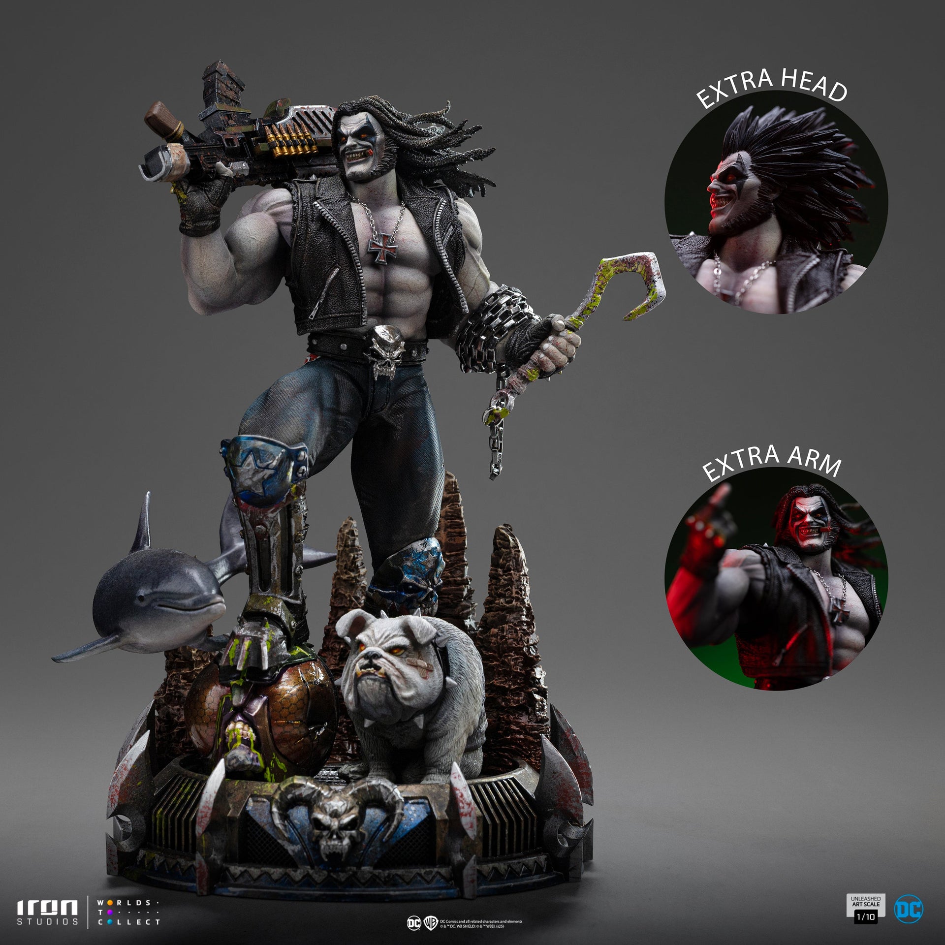 Statue Lobo Unleashed - DC Comics - Art Scale 1/10