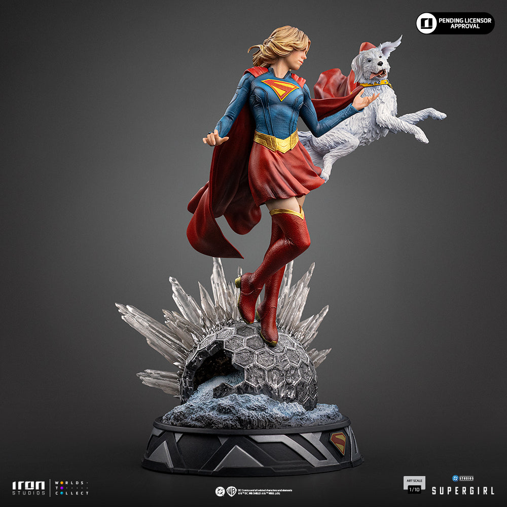 Statue Supergirl & Krypto - Supergirl Movie - Art Scale 1/10 - DC Comics