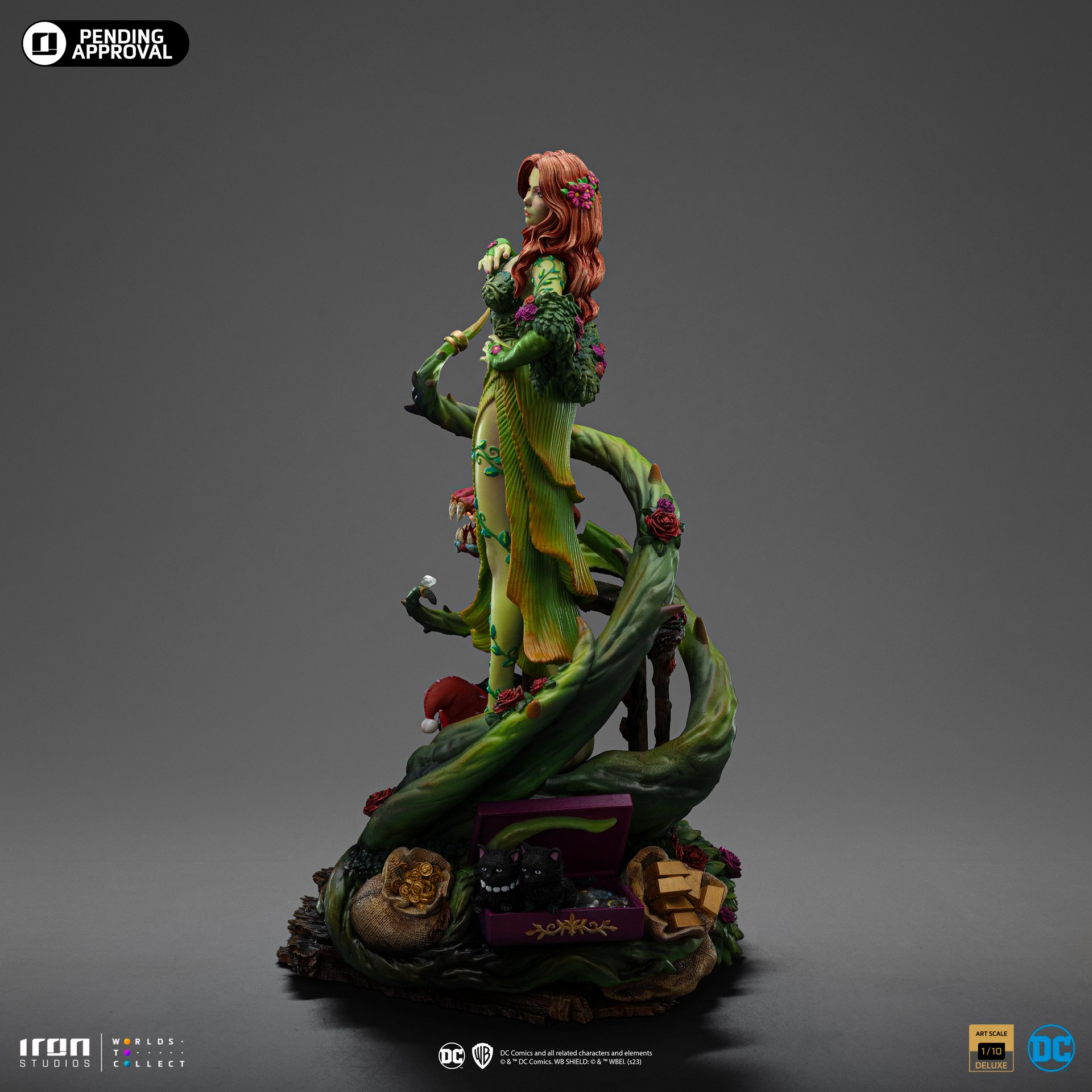 Statue Poison Ivy Deluxe - Gotham City Sirens - Art Scale 1/10 - DC Comics