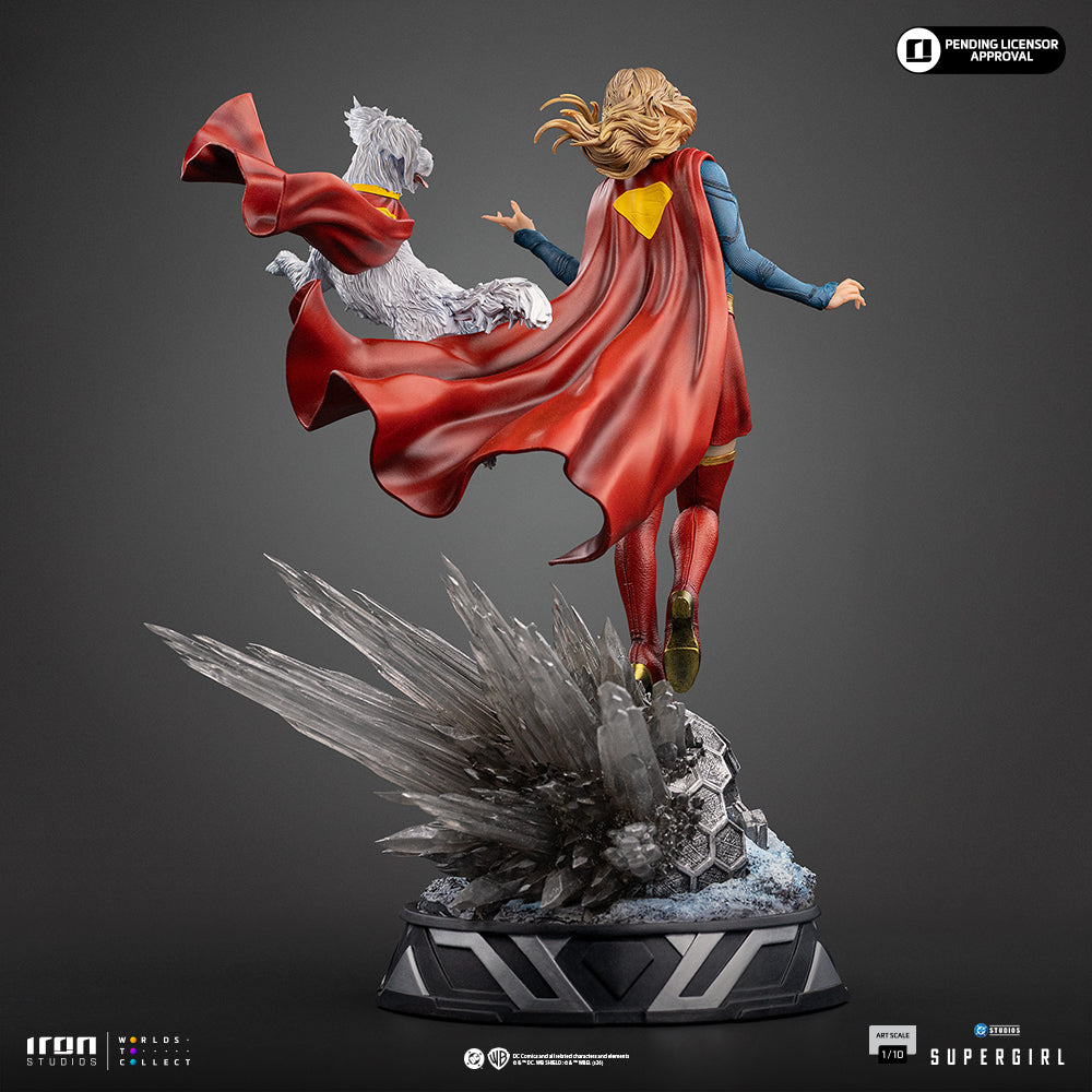 Statue Supergirl & Krypto - Supergirl Movie - Art Scale 1/10 - DC Comics