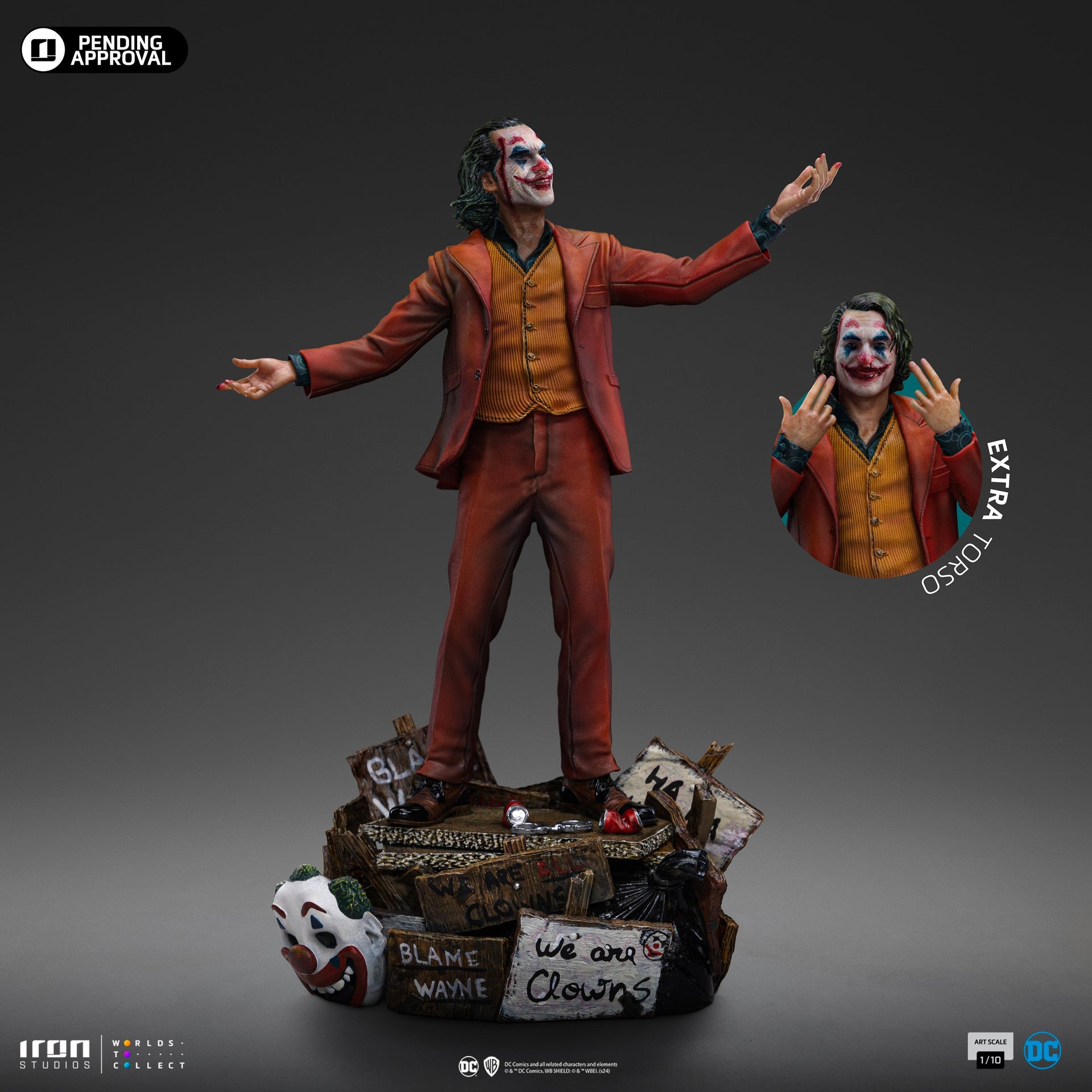 Statue Joker (Arthur Fleck) - Joker - Art Scale 1/10 - DC Comics