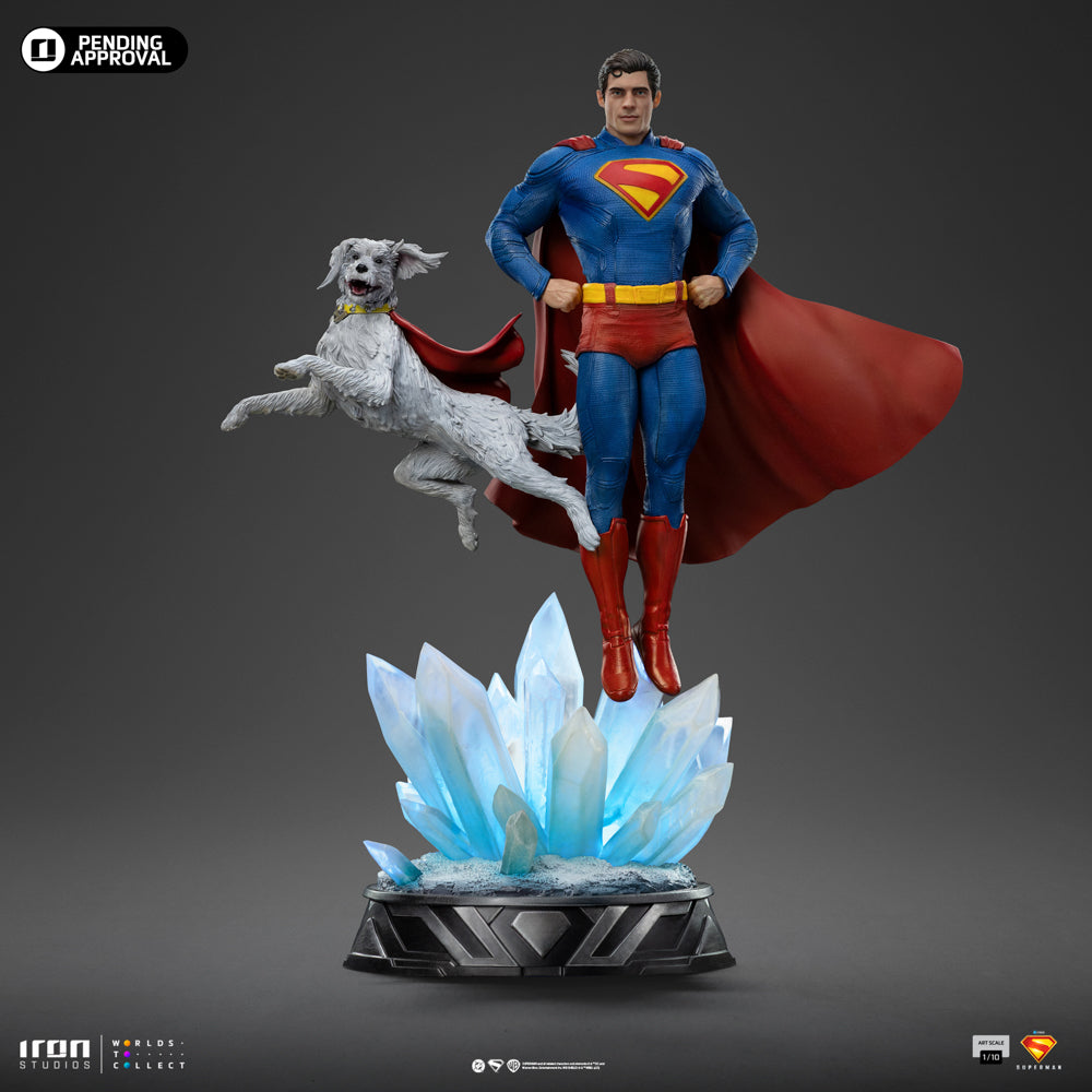 Statue Superman and Krypto - Superman: Legacy - Art Scale 1/10 - DC Comics