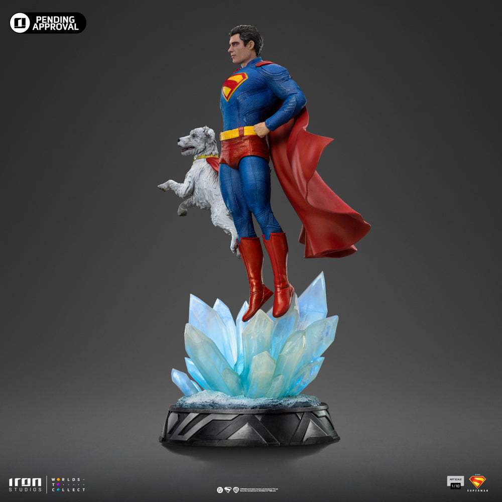 Statue Superman and Krypto - Superman: Legacy - Art Scale 1/10 - DC Comics