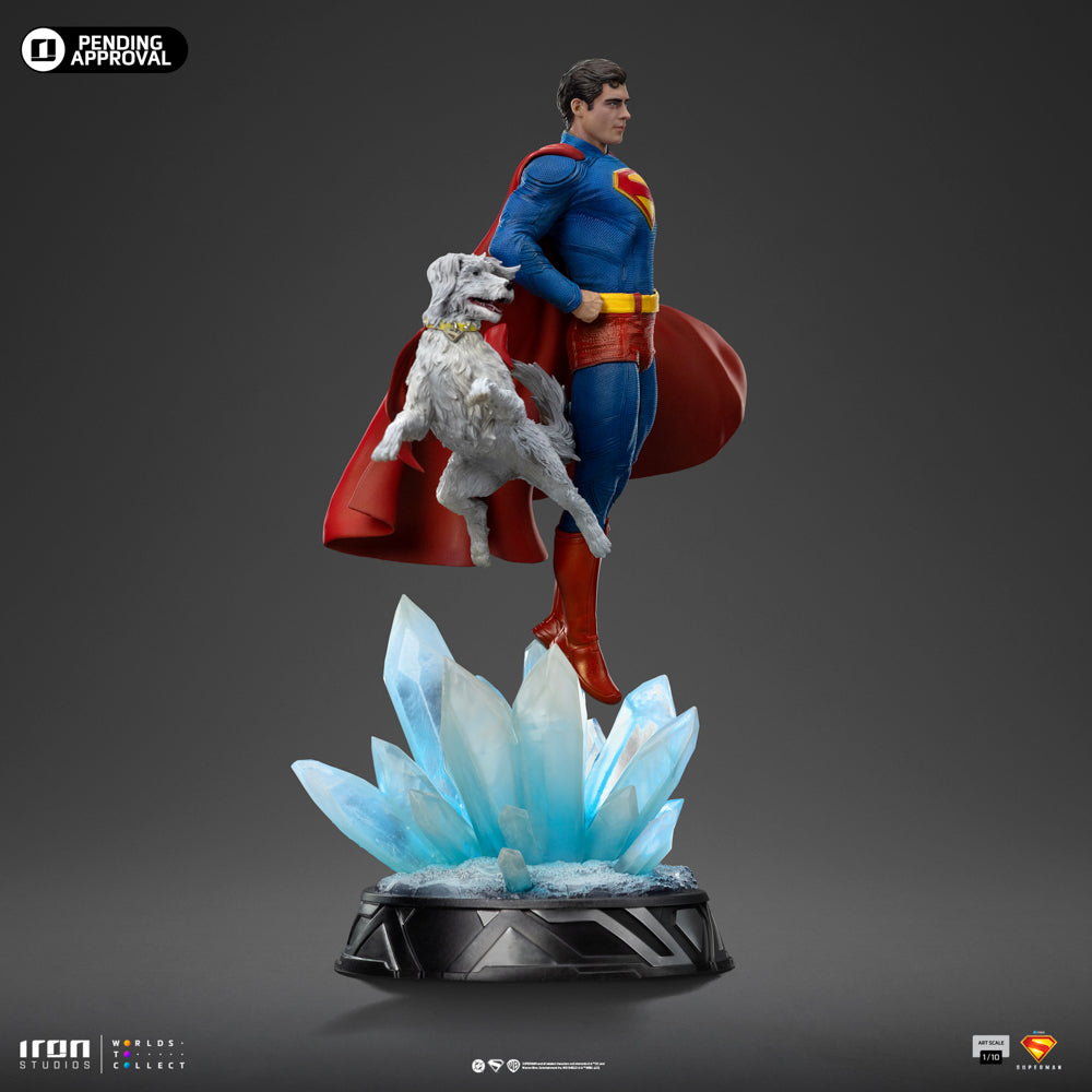 Statue Superman and Krypto - Superman: Legacy - Art Scale 1/10 - DC Comics