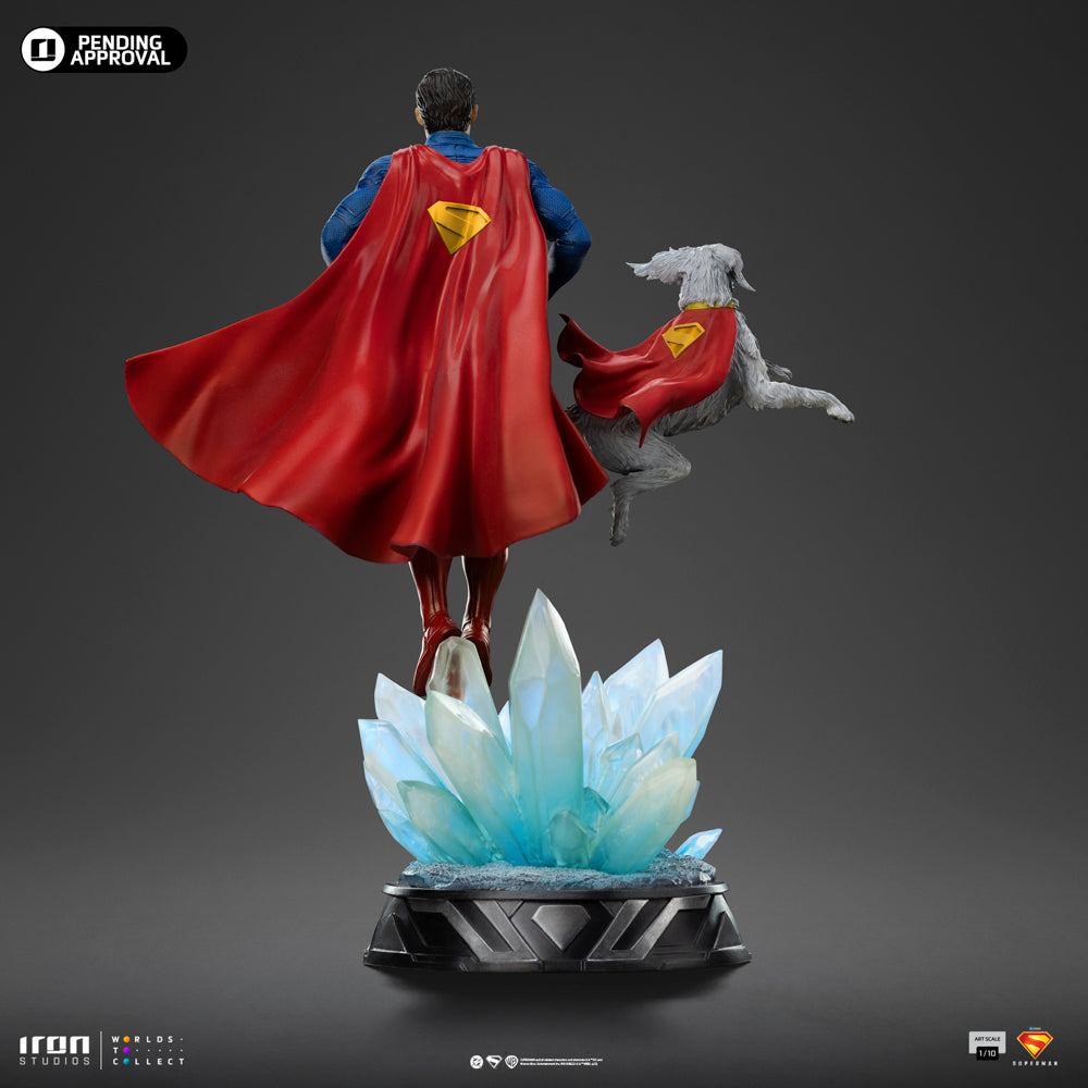 Statue Superman and Krypto - Superman: Legacy - Art Scale 1/10 - DC Comics