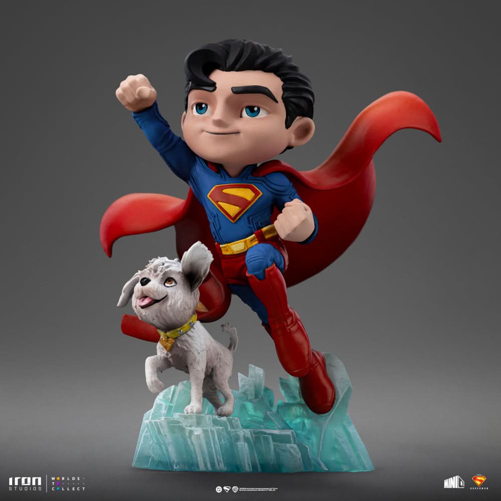 Figurine Superman and Krypto - Superman - Mini Co. - DC Comics