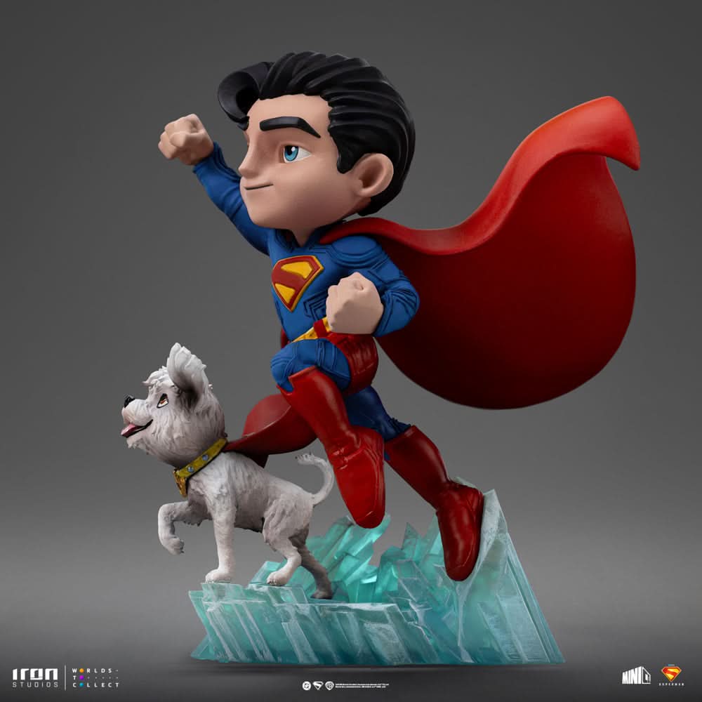 Figurine Superman and Krypto - Superman - Mini Co. - DC Comics