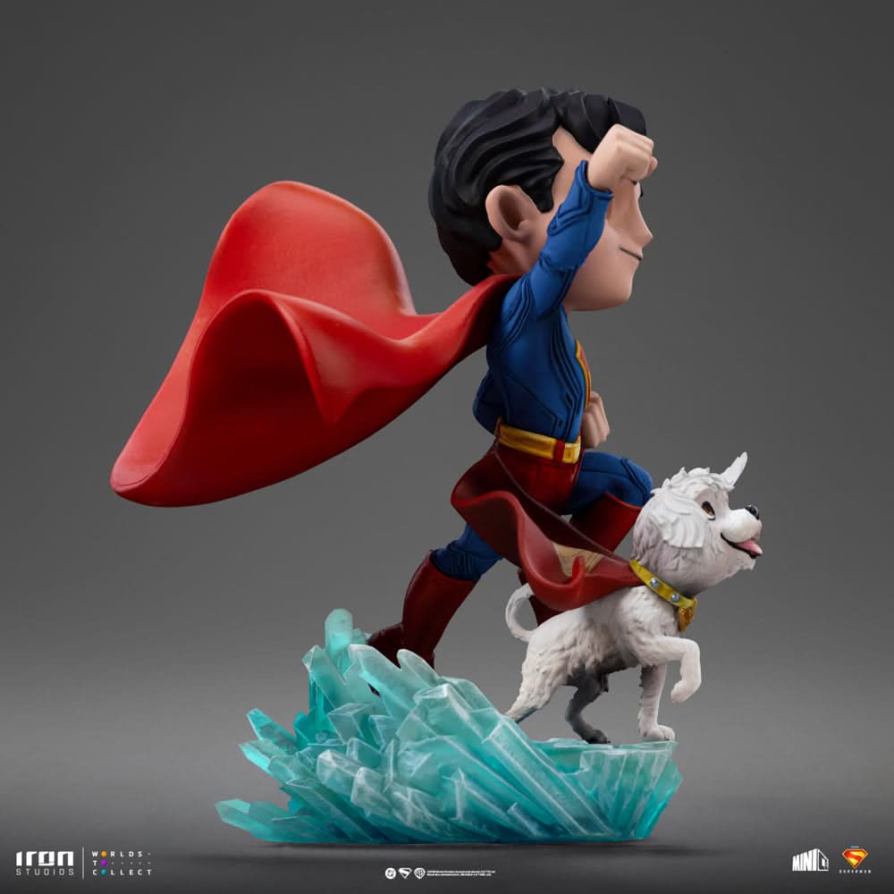 Figurine Superman and Krypto - Superman - Mini Co. - DC Comics